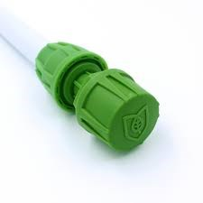 FloraFlex MICRO DRIP | 16-17 MM PIPE FITTING | 3/4" MALE ADAPTOR W/CAP 12/pack