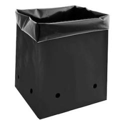 2 Gal Black PE Grow Bag (50-pack)