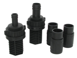 Hydro Flow Ebb & Flow Fitting Kit 1/2" and 3/4"