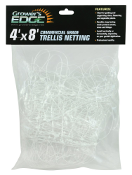 Grower's Edge Commercial Grade Trellis Netting 4 ft x 8 ft (30/Cs)