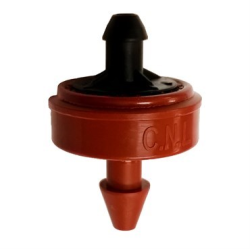 NETAFIM Woodpecker Junior Pressure Compensating Dripper Barb Outlet - 0.5GPH - 250 bag