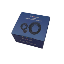 Trolmaster Rj12 Extension Cable Set: 1x 16' RJ12 Cable; 1x 4' RJ12 Cable; 1x RJ12 T-Spliter