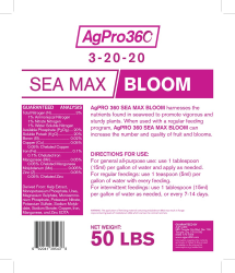 AgPro Seamax Bloom 50 LB