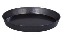 ISH 12 inch Black Saucer