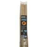Grower's Edge Natural Bamboo 6 ft - 6/Bag