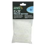 Grower's Edge Soft Mesh Trellis Netting 5 ft x 15 ft w/ 3.5 in Squares (12/Cs)