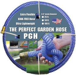 The Perfect Garden Hose 25ft Blue 60/Box
