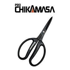 Chikamasa Scissors CRI-360SFBK Straight Stainless Coated