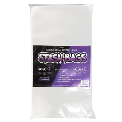 Symbys Stash Vacuum Bags, Clear 11.5 x 22/24 in PRECUT (100 pk)
