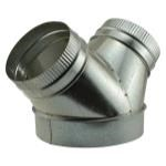 Ideal-Air Wye Branch 12 in x 8 in x 8 in y