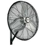 Hurricane Pro Commercial Grade Oscillating Wall Mount Fan 30 In