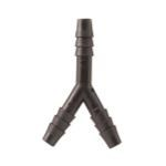 Hydro Flow Barbed Y Connector 1/4 in