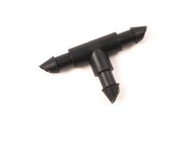 Raindrip 1/4'' Double Barbed Tee, pack of 50