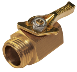 Dramm One Touch Valve-Brass Shut Off Outlet
