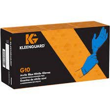 KleenGuard G10 Blue Nitrile Gloves - Large