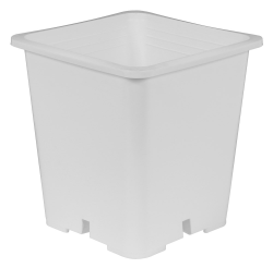 ISH Premium White Square Pots 11L