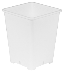 ISH Premium White Square Pots 5.5L